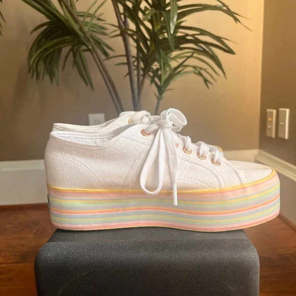✨ Rainbow Platform Superga Sneakers✨ - Picture 7 of 13
